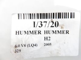 Hummer H2 Plastikowe elementy podsufitki 
