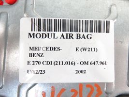 Mercedes-Benz E AMG W211 Centralina/modulo airbag 0028202926