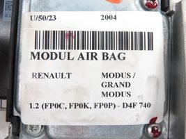 Renault Modus Oro pagalvių valdymo blokas 0285001509