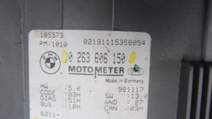 BMW 3 E46 Compteur de vitesse tableau de bord 0263606150