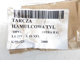 Opel Astra G Tarcza hamulca tylnego 