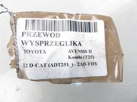 Toyota Avensis T250 Cilindro secondario del cuscinetto di rilascio della frizione 