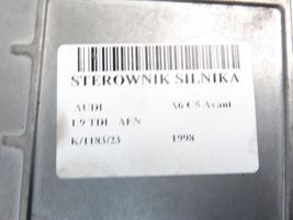 Audi A6 S6 C5 4B Sterownik / Moduł ECU 0281001438