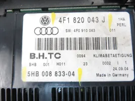 Audi A6 S6 C6 4F Sisätuulettimen ohjauskytkin 5HB00883304