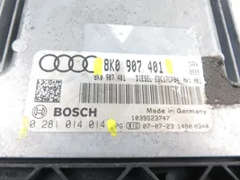 Audi A5 8T 8F Moottorin ohjainlaite/moduuli 0281014014