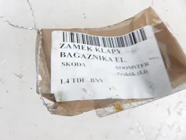 Skoda Roomster (5J) Serrure de loquet coffre 