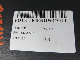 Ligier Nova Fotel przedni kierowcy 