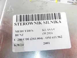 Mercedes-Benz C AMG W203 Sterownik / Moduł ECU 0281010608