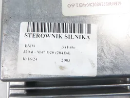 BMW 3 E46 Sterownik / Moduł ECU 0281010565