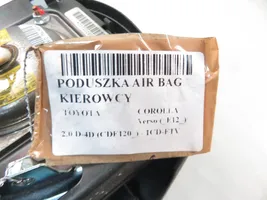 Toyota Corolla Verso E121 Poduszka powietrzna Airbag kierownicy 