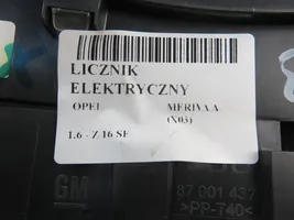 Opel Meriva A Velocímetro (tablero de instrumentos) 