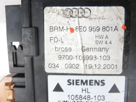 Audi A4 S4 B6 8E 8H Mécanisme lève-vitre de porte arrière avec moteur 5wk47009bbf