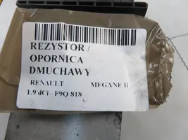 Renault Megane II Rezystor / Opornik dmuchawy nawiewu 