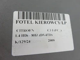 Citroen C3 Fotel przedni kierowcy 