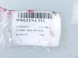 Citroen C2 Sprężyna tylna 