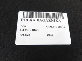 Volkswagen Golf V Półka tylna bagażnika 