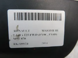 Renault Master III Barra luminosa targa del portellone del bagagliaio 
