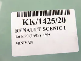 Renault Scenic I Etuoven ikkunalasi, neliovinen malli 