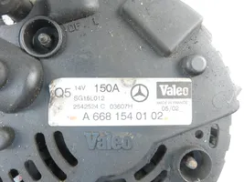 Mercedes-Benz A W168 Generaattori/laturi 