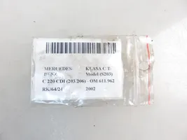 Mercedes-Benz C AMG W203 Injecteur de carburant 0445110012