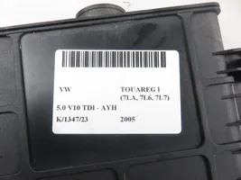 Volkswagen Touareg I Gearbox control unit/module 