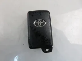 Toyota Urban Cruiser (XP110) Užvedimo raktas (raktelis)/ kortelė 