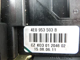 Audi A6 S6 C6 4F Interruptor/palanca de limpiador de luz de giro 4E0953521