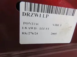 Pontiac Vibe Drzwi przednie 