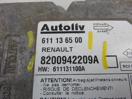 Renault Master III Module de contrôle airbag 611136500