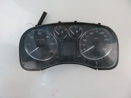 Peugeot 307 Compteur de vitesse tableau de bord 