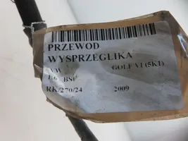 Volkswagen Golf VI Przewód hydrauliczny sprzęgła 