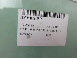 Toyota RAV 4 (XA30) Szyba drzwi przednich 