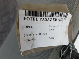 Opel Movano A Fotel przedni pasażera 