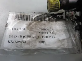 Toyota Corolla Verso E121 Injecteur de carburant 