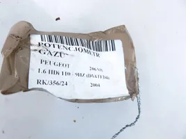 Peugeot 206 Pedał gazu / przyspieszenia 9654877480