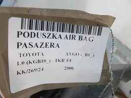 Toyota Aygo AB10 Poduszka powietrzna Airbag pasażera 