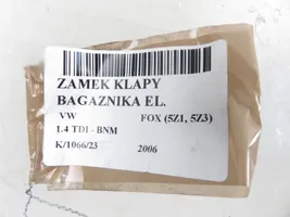 Volkswagen Fox Zamek klapy tylnej / bagażnika 