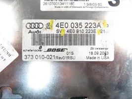 Audi A8 S8 D3 4E Skaņas pastiprinātājs 4E0035223A