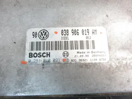 Volkswagen Bora Calculateur moteur ECU 0281010091