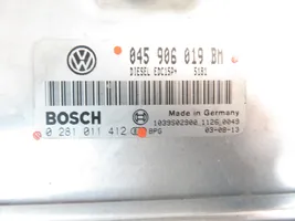 Skoda Fabia Mk1 (6Y) Sterownik / Moduł ECU 0281011412