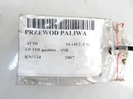 Audi A6 S6 C6 4F Przewód paliwowy wtryskiwacza 