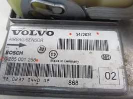 Volvo S80 Oro pagalvių valdymo blokas 9472626