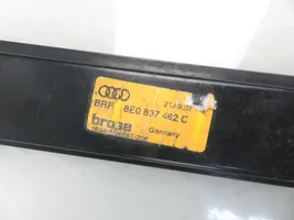 Audi A4 S4 B7 8E 8H Priekšpusē elektriskā loga pacelšanas mehānisma komplekts 8E0837462C