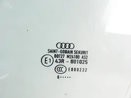 Audi A3 S3 8P Front door window glass four-door 