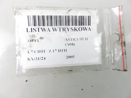 Opel Astra H Listwa wtryskowa 0281002398