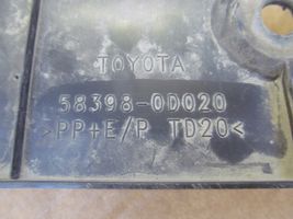 Toyota Yaris Couvre-soubassement arrière A583980D020