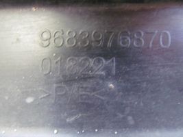 Citroen C3 Moulure inférieure de pare-chocs arrière 9683976870