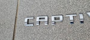 Chevrolet Captiva Logo, emblème de fabricant 