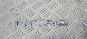 Dodge Nitro Logo, emblème de fabricant 