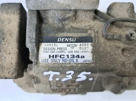 Toyota Avensis Verso Ilmastointilaitteen kompressorin pumppu (A/C) 4472204223